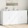 Sideboards 2 units white engineered wood 79x38x80 cm by vidaXL, Sideboards - Ref: Foro24-3276602, Price: 173,01 €, Discount: %