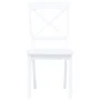 Esszimmerstühle 2 Stk. massives Gummiholz weiß von vidaXL, Essstühle - Ref: Foro24-247356, Preis: 137,48 €, Rabatt: %