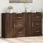 Sideboard aus Holzwerkstoff, 2 Stück, Eiche braun, 60 x 31 x 70 cm von vidaXL, Sideboards - Ref: Foro24-3276559, Preis: 150,0...