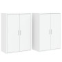 Sideboards 2 Einheiten, weißes Holzwerkstoff, 60 x 31 x 84 cm von vidaXL, Sideboards - Ref: Foro24-3276567, Preis: 143,40 €, ...