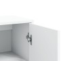Sideboards 2 Einheiten, weißes Holzwerkstoff, 60 x 31 x 84 cm von vidaXL, Sideboards - Ref: Foro24-3276567, Preis: 143,40 €, ...