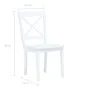 Esszimmerstühle 2 Stk. massives Gummiholz weiß von vidaXL, Essstühle - Ref: Foro24-247356, Preis: 137,48 €, Rabatt: %