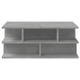 Betongrauer Couchtisch aus Holzwerkstoff, 70 x 70 x 29 cm von vidaXL, Couchtisch - Ref: Foro24-840747, Preis: 61,75 €, Rabatt: %