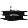 Black engineered wood coffee table 70x70x29 cm by vidaXL, Coffee table - Ref: Foro24-840745, Price: 74,50 €, Discount: %
