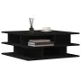 Black engineered wood coffee table 70x70x29 cm by vidaXL, Coffee table - Ref: Foro24-840745, Price: 73,35 €, Discount: %