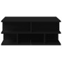 Black engineered wood coffee table 70x70x29 cm by vidaXL, Coffee table - Ref: Foro24-840745, Price: 74,50 €, Discount: %