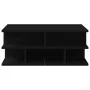 Black engineered wood coffee table 70x70x29 cm by vidaXL, Coffee table - Ref: Foro24-840745, Price: 73,35 €, Discount: %