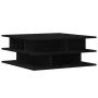 Black engineered wood coffee table 70x70x29 cm by vidaXL, Coffee table - Ref: Foro24-840745, Price: 73,35 €, Discount: %