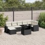 8-piece garden sofa set and black synthetic rattan cushions by vidaXL, Garden sets - Ref: Foro24-3267426, Price: 474,95 €, Di...