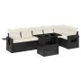 7-piece garden sofa set with black synthetic rattan cushions by vidaXL, Garden sets - Ref: Foro24-3267916, Price: 472,26 €, D...