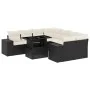8-piece garden sofa set and black synthetic rattan cushions by vidaXL, Garden sets - Ref: Foro24-3269056, Price: 602,94 €, Di...