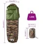 Camping Mumienschlafsack für Erwachsene 3 Jahreszeiten von vidaXL, Schlafsack - Ref: Foro24-94525, Preis: 34,78 €, Rabatt: %