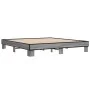 Sonoma gray metal engineered wood bed frame 180x200 cm by vidaXL, Beds and slatted bases - Ref: Foro24-3280225, Price: 131,91...