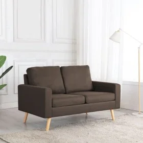 2-Sitzer-Sofa aus braunem Stoff von vidaXL, Sofas - Ref: Foro24-288705, Preis: 283,85 €, Rabatt: %