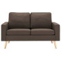 2-Sitzer-Sofa aus braunem Stoff von vidaXL, Sofas - Ref: Foro24-288705, Preis: 288,95 €, Rabatt: %