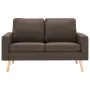 Two-seater brown fabric sofa by vidaXL, Sofas - Ref: Foro24-288705, Price: 283,85 €, Discount: %