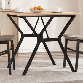 Patas de mesa de comedor estructura Y hierro fundido 70x70x73cm