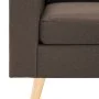 Two-seater brown fabric sofa by vidaXL, Sofas - Ref: Foro24-288705, Price: 283,85 €, Discount: %