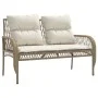 Gartensitzgruppe mit 4-teiligen Sofas und Kissen aus synthetischem Rattan in Beige. von vidaXL, Gartensets - Ref: Foro24-3687...