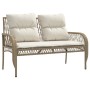 Juego de sofás jardín con cojines 4 pzas ratán sintético beige by vidaXL, Garden sets - Ref: Foro24-368730, Price: 368,24 €, ...