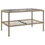 Gartensitzgruppe mit 4-teiligen Sofas und Kissen aus synthetischem Rattan in Beige. von vidaXL, Gartensets - Ref: Foro24-3687...