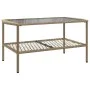 Gartensitzgruppe mit 4-teiligen Sofas und Kissen aus synthetischem Rattan in Beige. von vidaXL, Gartensets - Ref: Foro24-3687...