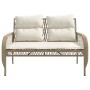 Juego de sofás jardín con cojines 4 pzas ratán sintético beige by vidaXL, Garden sets - Ref: Foro24-368730, Price: 368,24 €, ...