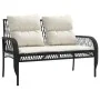 4-piece garden sofa set with black synthetic rattan cushions by vidaXL, Garden sets - Ref: Foro24-368726, Price: 352,90 €, Di...