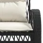 4-piece garden sofa set with black synthetic rattan cushions by vidaXL, Garden sets - Ref: Foro24-368726, Price: 352,90 €, Di...