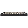 Black engineered wood bed frame 200x200 cm by vidaXL, Beds and slatted bases - Ref: Foro24-841994, Price: 94,33 €, Discount: %