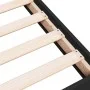 Black engineered wood bed frame 200x200 cm by vidaXL, Beds and slatted bases - Ref: Foro24-841994, Price: 94,33 €, Discount: %