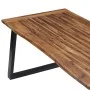 Solid acacia wood dining table 180x90 cm by vidaXL, Kitchen and dining tables - Ref: Foro24-288068, Price: 253,79 €, Discount: %