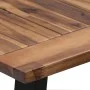 Solid acacia wood dining table 180x90 cm by vidaXL, Kitchen and dining tables - Ref: Foro24-288068, Price: 253,79 €, Discount: %