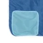 Bunk bed with curtains solid blue pine wood 80x200 cm by vidaXL, Beds and slatted bases - Ref: Foro24-3283899, Price: 152,11 ...