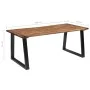 Solid acacia wood dining table 180x90 cm by vidaXL, Kitchen and dining tables - Ref: Foro24-288068, Price: 253,79 €, Discount: %