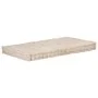 Cushion for pallets beige cotton 120x80x10 cm by vidaXL, Cushions for chairs and sofas - Ref: Foro24-48680, Price: 89,16 €, D...