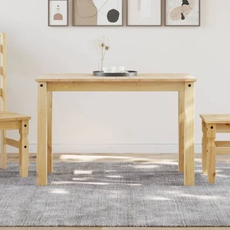 Panama dining table solid pine wood 117x60x75 cm by vidaXL, Kitchen and dining tables - Ref: Foro24-4005702, Price: 123,63 €,...