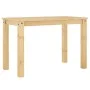 Panama dining table solid pine wood 117x60x75 cm by vidaXL, Kitchen and dining tables - Ref: Foro24-4005702, Price: 123,63 €,...