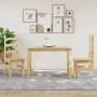 Panama dining table solid pine wood 117x60x75 cm by vidaXL, Kitchen and dining tables - Ref: Foro24-4005702, Price: 123,63 €,...