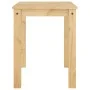 Panama dining table solid pine wood 117x60x75 cm by vidaXL, Kitchen and dining tables - Ref: Foro24-4005702, Price: 123,63 €,...