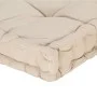 Cushion for pallets beige cotton 120x80x10 cm by vidaXL, Cushions for chairs and sofas - Ref: Foro24-48680, Price: 89,16 €, D...
