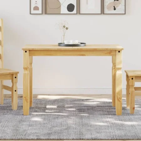 Corona Esstisch aus massivem Kiefernholz 112x60x75 cm von vidaXL, Küchen- und Esstische - Ref: Foro24-4005714, Preis: 150,15 ...