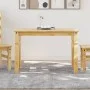 Corona dining table solid pine wood 112x60x75 cm by vidaXL, Kitchen and dining tables - Ref: Foro24-4005714, Price: 146,72 €,...