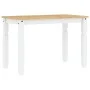 Corona dining table solid white pine wood 112x60x75 cm by vidaXL, Kitchen and dining tables - Ref: Foro24-4005716, Price: 142...