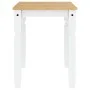 Corona dining table solid white pine wood 112x60x75 cm by vidaXL, Kitchen and dining tables - Ref: Foro24-4005716, Price: 142...