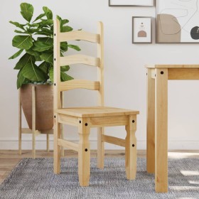 Corona Esszimmerstühle 2 Stück aus massivem Kiefernholz 42x47x107 cm von vidaXL, Essstühle - Ref: Foro24-4005723, Preis: 134,...