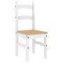 Esszimmerstühle, 2 Stück, massives weißes Kiefernholz, 40 x 46 x 99 cm von vidaXL, Essstühle - Ref: Foro24-4005728, Preis: 11...