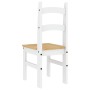 Esszimmerstühle, 2 Stück, massives weißes Kiefernholz, 40 x 46 x 99 cm von vidaXL, Essstühle - Ref: Foro24-4005728, Preis: 11...