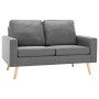 Zweiplätziges Sofa aus hellgrauem Stoff von vidaXL, Sofas - Ref: Foro24-288703, Preis: 238,10 €, Rabatt: %