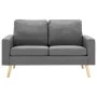 Zweiplätziges Sofa aus hellgrauem Stoff von vidaXL, Sofas - Ref: Foro24-288703, Preis: 235,78 €, Rabatt: %